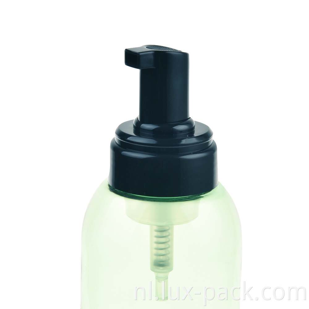Glazen fles schuimende zeep sproeierwaterpomp 42 mm schuimpomp